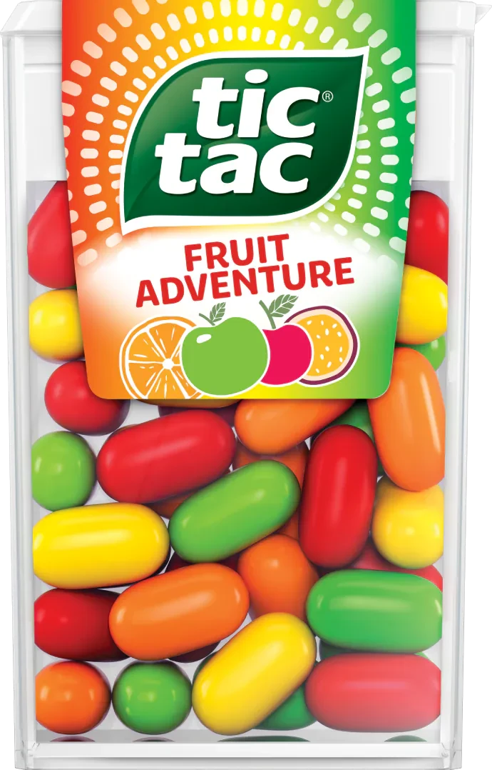 TIC TAC FRUIT ADVENTURE FRESH BREATH MINTS 1OZ