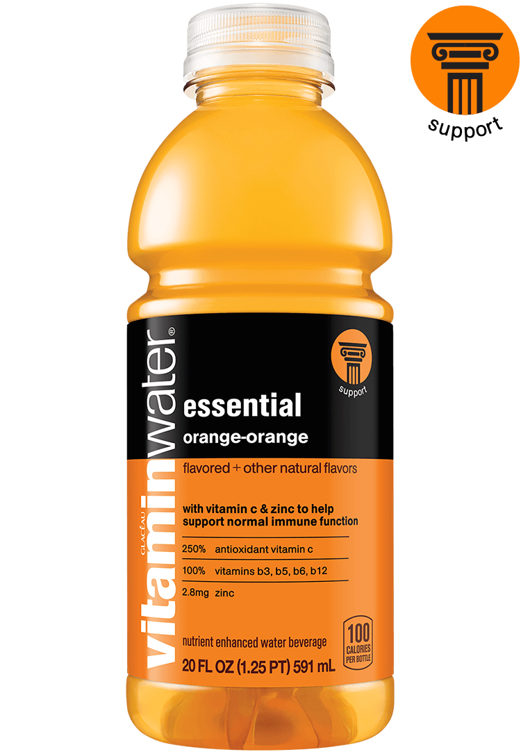 VITAMIN WATER ESSENTIAL ORANGE ORANGE 20OZ