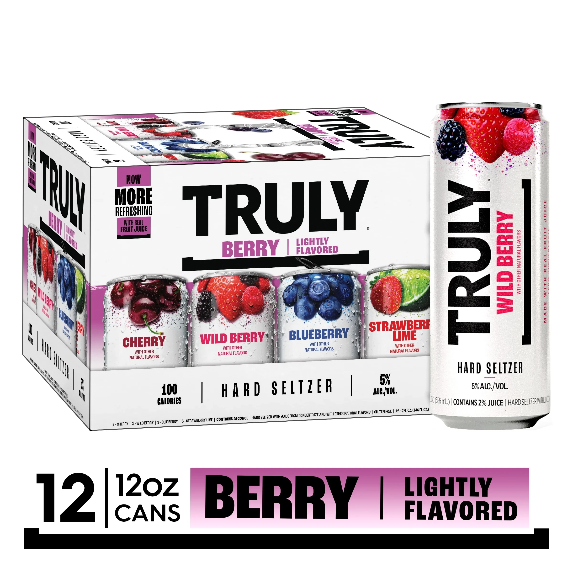TRULY HARD SELTZER BERRY 12 PK