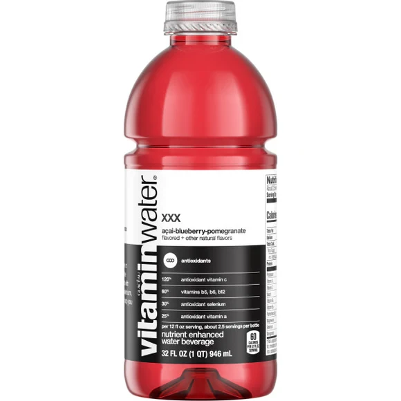 VITAMIN WATER XXX ACAI BLUEBERRY POMEGRANATE 32OZ