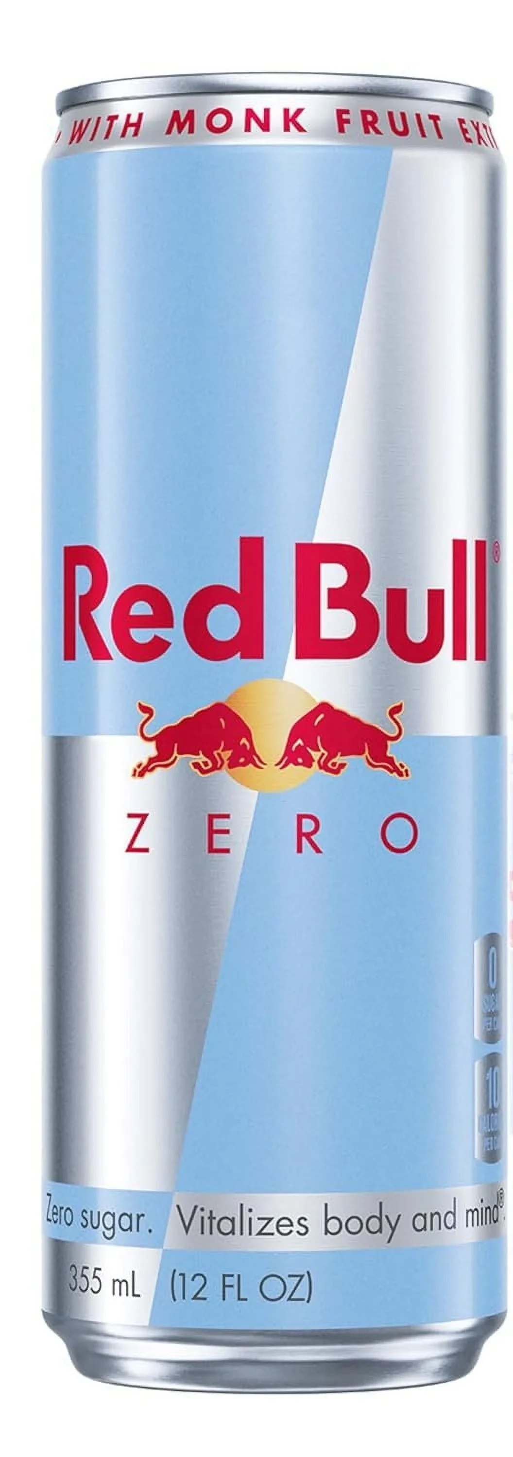 REDBULL ZERO ENERGY DRINK 12OZ